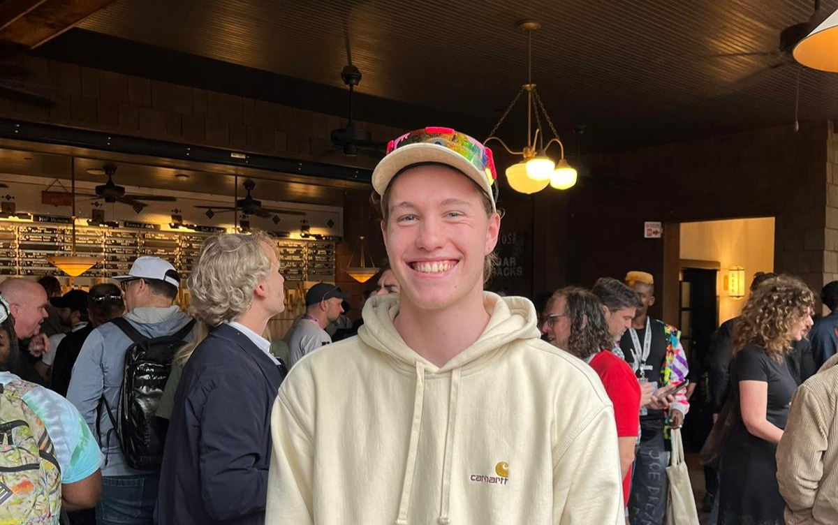 Fontys InnovationLab | Student Luc Jonkers pitched his project at SXSW 2023