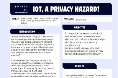 Exfiltrating Personal Data from IoT devices
